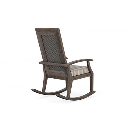 Lloyd Flanders™ Frontier High Back Porch Rocker - Pewter