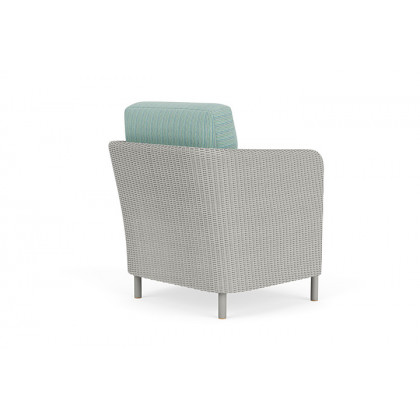 Lloyd Flanders™ Visions Dining Armchair - Platinum