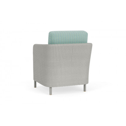 Lloyd Flanders™ Visions Dining Armchair - Platinum