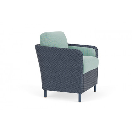 Lloyd Flanders™ Visions Dining Armchair - Denim Blue