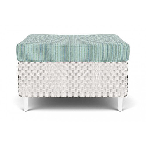 Lloyd Flanders™ Visions Ottoman - White