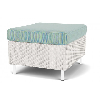 Lloyd Flanders™ Visions Ottoman - White