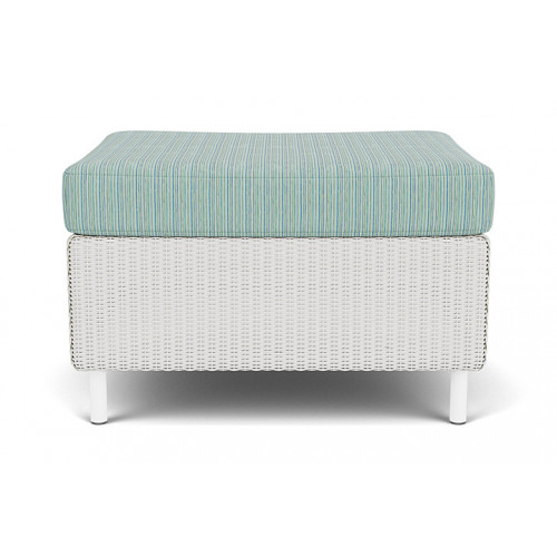 Lloyd Flanders™ Visions Ottoman - Matte White