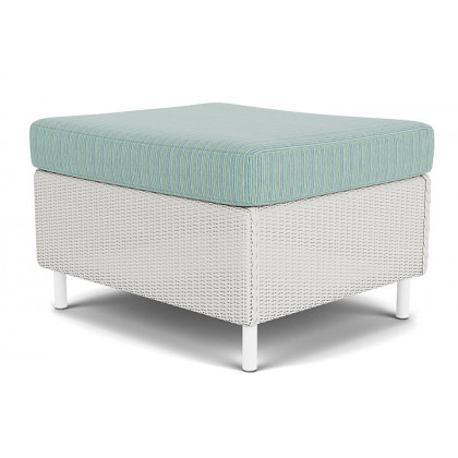 Lloyd Flanders™ Visions Ottoman - Matte White