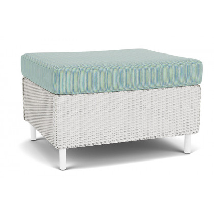 Lloyd Flanders™ Visions Ottoman - Matte White