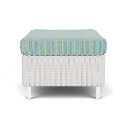 Lloyd Flanders™ Visions Ottoman - Matte White