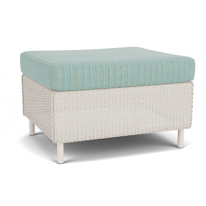 Lloyd Flanders™ Visions Ottoman - Antique White