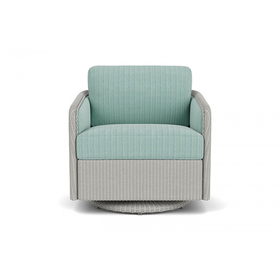 Lloyd Flanders™ Visions Swivel Glider Lounge Chair - Platinum