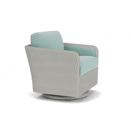Lloyd Flanders™ Visions Swivel Glider Lounge Chair - Platinum