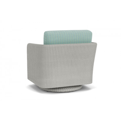 Lloyd Flanders™ Visions Swivel Glider Lounge Chair - Platinum