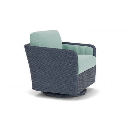 Lloyd Flanders™ Visions Swivel Glider Lounge Chair - Denim Blue