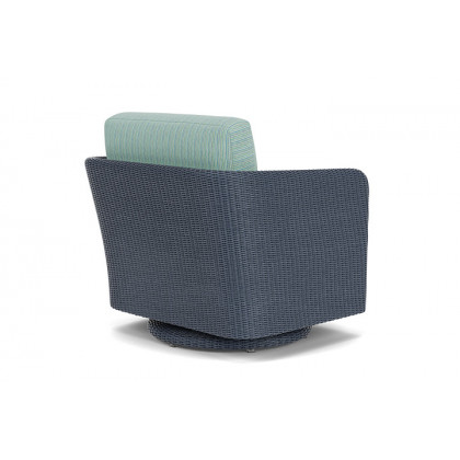 Lloyd Flanders™ Visions Swivel Glider Lounge Chair - Denim Blue