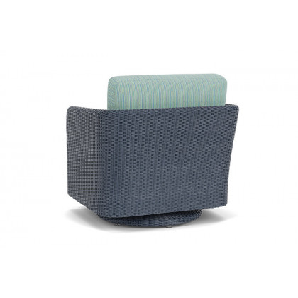 Lloyd Flanders™ Visions Swivel Glider Lounge Chair - Denim Blue