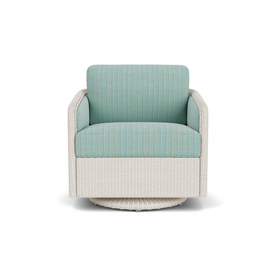 Lloyd Flanders™ Visions Swivel Glider Lounge Chair - Antique White