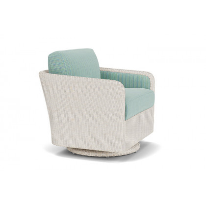 Lloyd Flanders™ Visions Swivel Glider Lounge Chair - Antique White