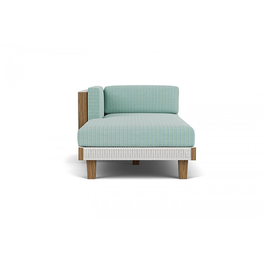 Lloyd Flanders™ Catalina Right Arm Chaise - Matte White