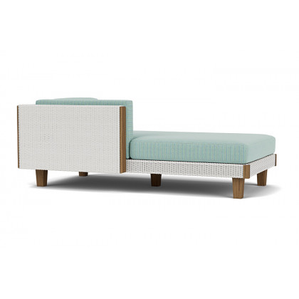 Lloyd Flanders™ Catalina Right Arm Chaise - Matte White