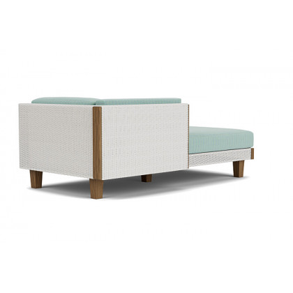 Lloyd Flanders™ Catalina Right Arm Chaise - Matte White