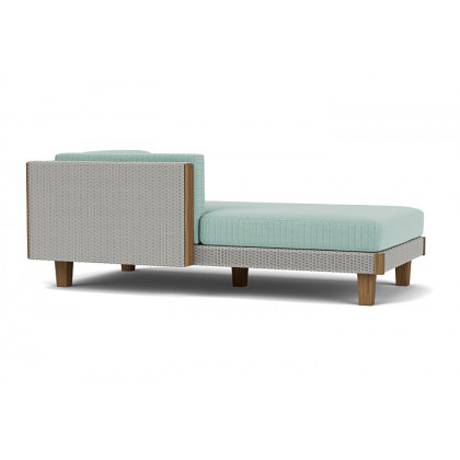 Lloyd Flanders™ Catalina Right Arm Chaise - Platinum