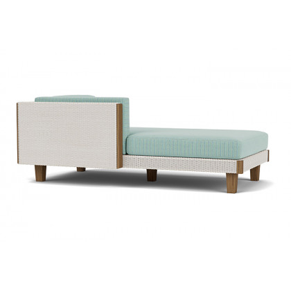 Lloyd Flanders™ Catalina Right Arm Chaise - Antique White