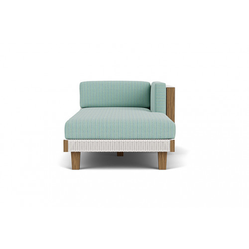 Lloyd Flanders™ Catalina Left Arm Chaise - White