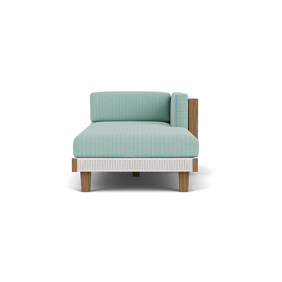 Lloyd Flanders™ Catalina Left Arm Chaise - White