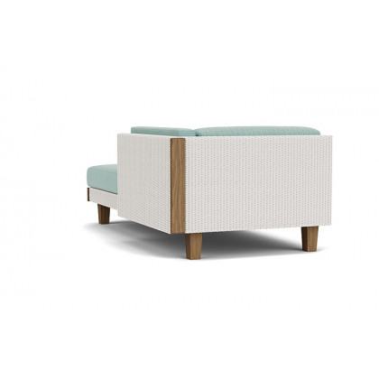 Lloyd Flanders™ Catalina Left Arm Chaise - White