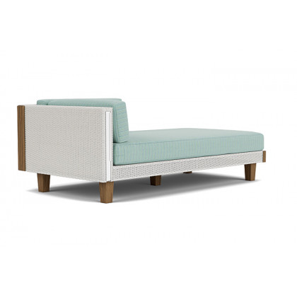 Lloyd Flanders™ Catalina Left Arm Chaise - Matte White