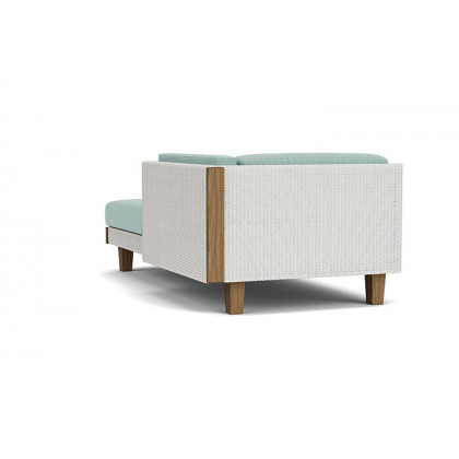 Lloyd Flanders™ Catalina Left Arm Chaise - Matte White