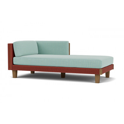 Lloyd Flanders™ Catalina Left Arm Chaise - Terracotta