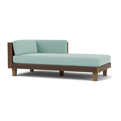 Lloyd Flanders™ Catalina Left Arm Chaise - Bark