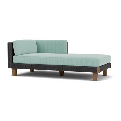 Lloyd Flanders™ Catalina Left Arm Chaise - Charcoal