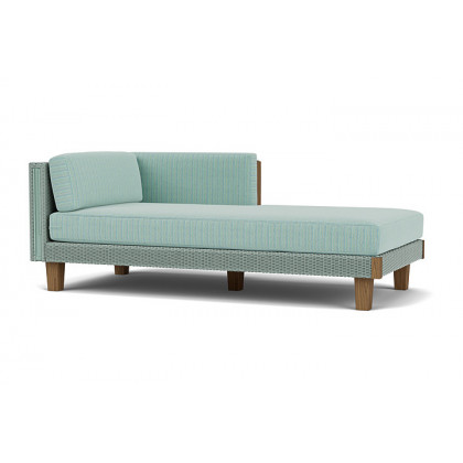 Lloyd Flanders™ Catalina Left Arm Chaise - Sea Glass
