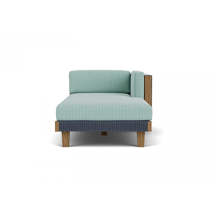 Lloyd Flanders™ Catalina Left Arm Chaise - Denim Blue