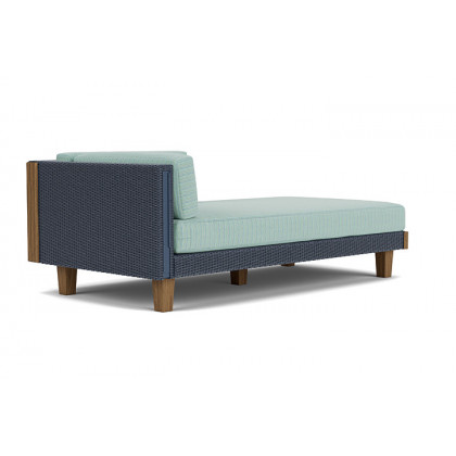 Lloyd Flanders™ Catalina Left Arm Chaise - Denim Blue