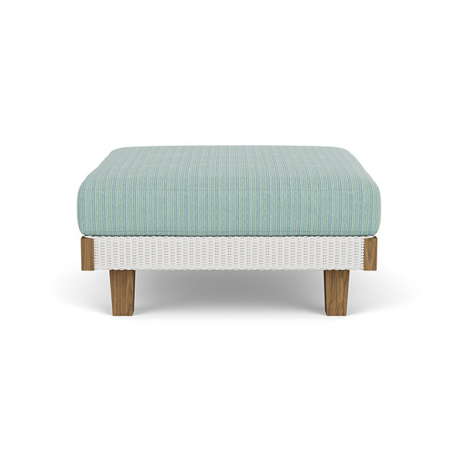 Lloyd Flanders™ Catalina Ottoman  - Matte White
