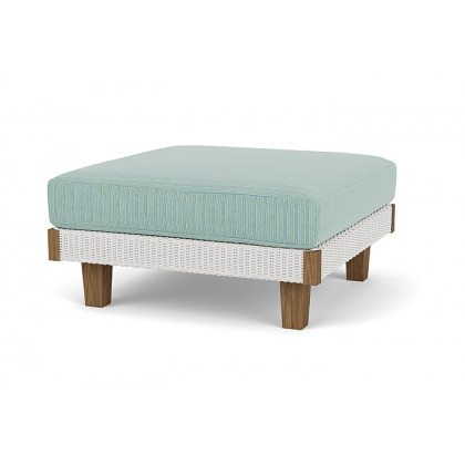 Lloyd Flanders™ Catalina Ottoman  - Matte White
