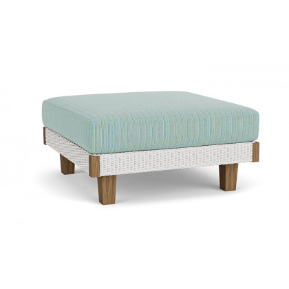 Lloyd Flanders™ Catalina Ottoman  - Matte White