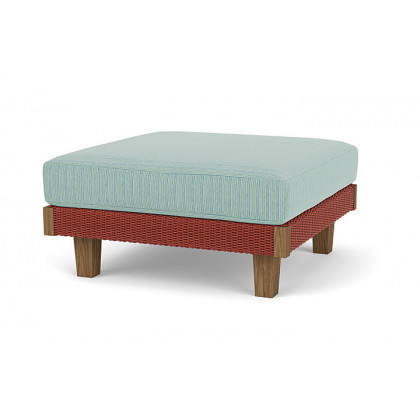 Lloyd Flanders™ Catalina Ottoman  - Terracotta