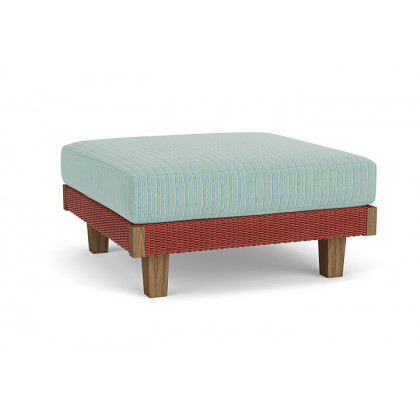 Lloyd Flanders™ Catalina Ottoman  - Terracotta
