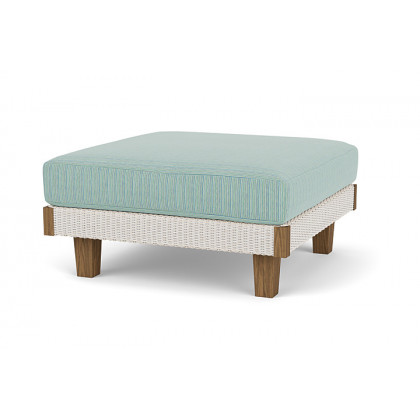 Lloyd Flanders™ Catalina Ottoman  - Antique White