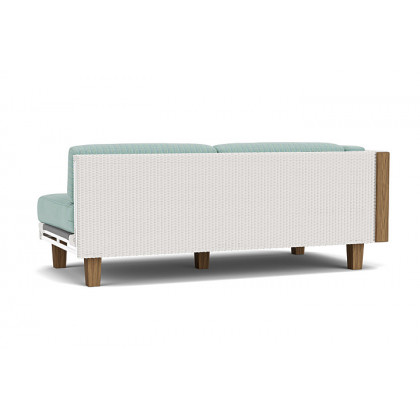 Lloyd Flanders™ Catalina Right Arm Loveseat - White