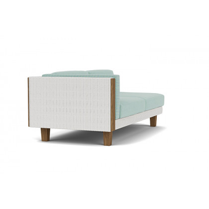 Lloyd Flanders™ Catalina Right Arm Loveseat - Matte White