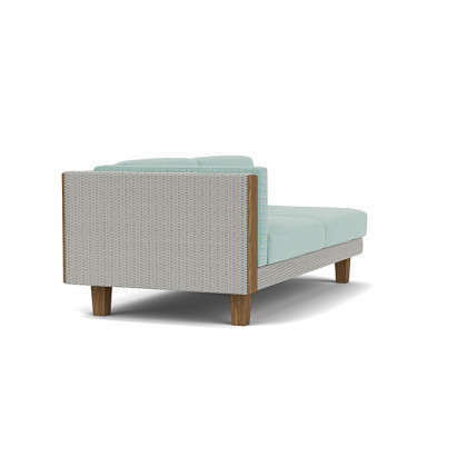 Lloyd Flanders™ Catalina Right Arm Loveseat - Platinum