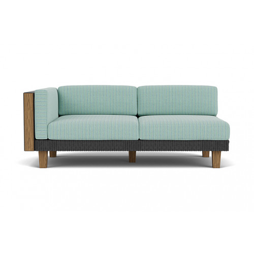 Lloyd Flanders™ Catalina Right Arm Loveseat - Charcoal