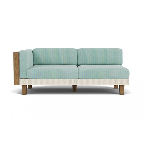 Lloyd Flanders™ Catalina Right Arm Loveseat - Ivory