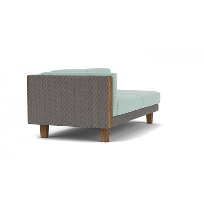 Lloyd Flanders™ Catalina Right Arm Loveseat - Pewter