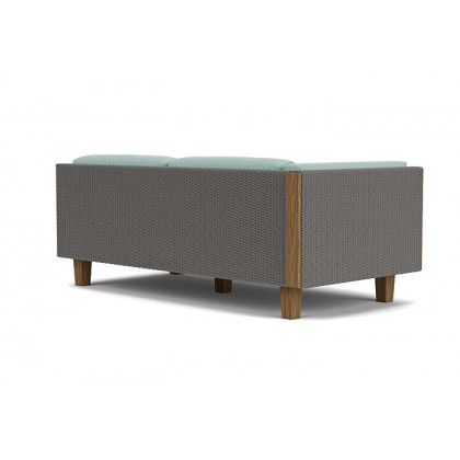 Lloyd Flanders™ Catalina Right Arm Loveseat - Pewter