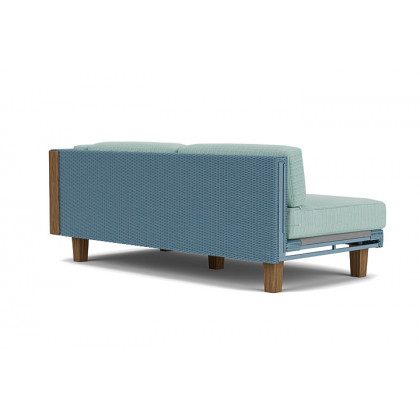 Lloyd Flanders™ Catalina Left Arm Loveseat - Stillwater