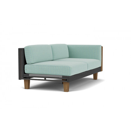 Lloyd Flanders™ Catalina Left Arm Loveseat - Charcoal